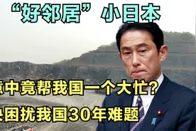 “好邻居”小日本，无意中帮中国大忙？解决了困扰我国30年难题视频封面
