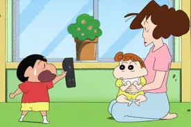 蜡笔小新：小葵不小心关掉电视，小新十分生气，像美伢告状视频封面