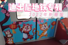 上海迪士尼地铁11号线专列（特别涂装车）视频封面