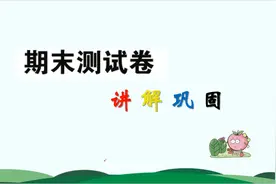 六年级下册数学《期末测试卷分析讲解》，讲解试卷，巩固数学基础视频封面