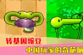 转基因豌豆射手？中国玩家魔改的豌豆，看起来一个比一个奇怪！视频封面