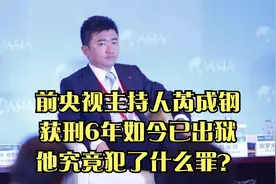 前央视主持人芮成钢，获刑6年如今已出狱，他究竟犯了什么罪？视频封面