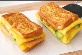 从未见过这3种做鸡蛋吐司的方法！5分钟快速早餐！