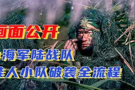 紧张到窒息！#海军陆战队蛙人小队破袭全流程# 画面公开视频封面