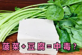 菠菜和豆腐到底能不能一起吃？别再听信谣言，真相是这样的视频封面