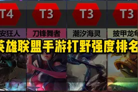 【英雄联盟手游】打野强度排名，看完再也不坑队友了