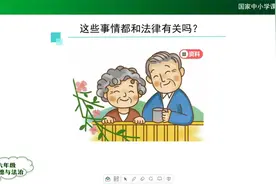 小学道德与法治　统编版　6年级　上册　01．生活中的法律（一）视频封面