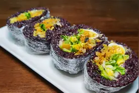 花1500学来的黑米饭团，经验配方大公开，比外面买的好吃太多了视频封面