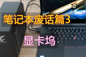 [许迎果废话]聊一聊笔记本领域的一种小众玩法-显卡坞.视频封面