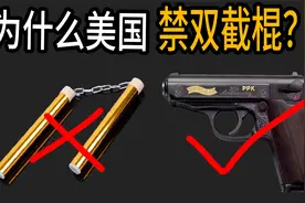 为什么美国持枪合法，玩双节棍却违法？视频封面