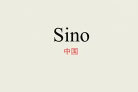 轻松学英语、每天仨单词【sino】中国
