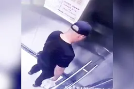 河南新乡：监控曝光！外卖男子电梯小便 业主将其诉至点餐平台视频封面