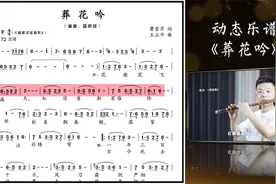 动态乐谱《葬花吟》笛子版，学看简谱，非常实用！视频封面