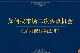 日内短线应该如何更好的追单？【中枢系列课程第2讲】视频封面