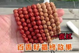 上色慢？不存在的，百香籽怎么盘，看看48小时的上色自然光效果视频封面