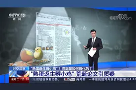荒诞是如何孵化的？ “熟蛋返生孵小鸡”荒诞论文引质疑视频封面