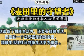 文学《麦田里的守望者》：精神生活往往比物质生活更为重要。视频封面