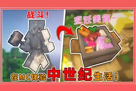 我的世界：在MC体验中世纪！穿越战场感受混乱，优质装饰MOD推荐视频封面