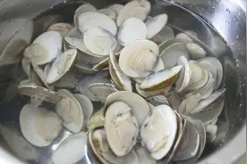 五星酒店小厨教你文蛤的正确做法，肉嫩汤汁鲜美，想吃文蛤不求人