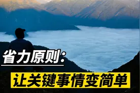 轻松主义：告别“假努力”选择省力原则，让关键的事情变简单视频封面