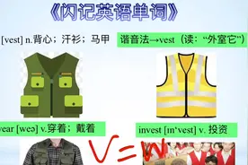 《闪记高考3500词》- vest 背心；马甲视频封面