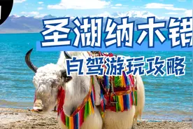 自驾西藏必玩景点纳木错，纳木错游玩详细攻略，记得收藏哦！视频封面