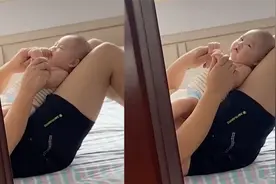 东北姥爷一本正经教宝宝说普通话逗乐众网友：这口音简直绝了！视频封面
