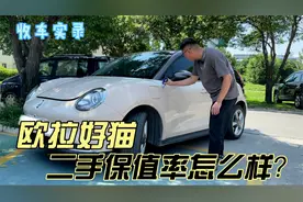 新能源纯电欧拉好猫，保值率怎么样？二手车商收车多少钱？视频封面