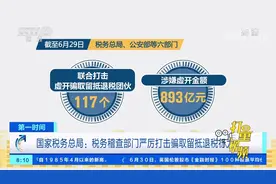 国家税务总局：税务稽查部门严厉打击骗取留抵退税行为|第一时间视频封面