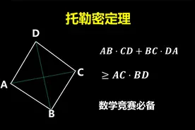 数学竞赛必备定理：托勒密定理！视频封面