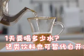 一天要喝多少水？健康喝水的四个要点！哪些饮料可暂代白开水？视频封面