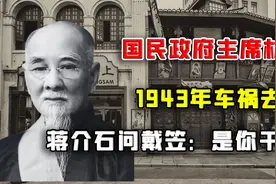 1943年，国民政府主席林森车祸去世，蒋介石问戴笠：是你干的？视频封面