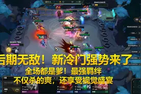 云顶之弈电1大师三连鸡！版本冷门强势套路圣盾拼多多天胡版视频封面