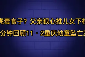 虎毒食子？父亲推儿女下楼。6分钟回顾11·2重庆幼童坠亡案视频封面