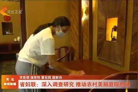 河北省妇联：深入调查研究 推动农村美丽庭院创建视频封面