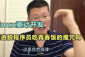 Linux驱动开发  能避免中年危机吗视频封面