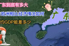 广东到底有多大？与欧洲相比经济情况如何？人均GDP能差多少？视频封面