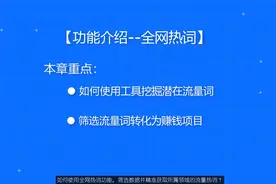 如何使用全网热词功能，筛选数据并精准获取所属领域的流量热词？视频封面
