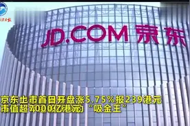 京东赴港正式上市，创始人刘强东未现身仪式，身价涨至千亿