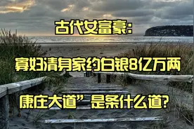 古代女富豪：寡妇清身家约白银8亿万两_康庄大道”是条什么道？视频封面