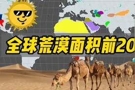 【全球荒漠面积前20】撒哈拉沙漠排第三，墨西哥有个沙漠叫吉娃娃视频封面