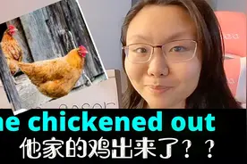 美国人爱说的chicken out你以为是鸡出来了？chicken可以做动词?视频封面