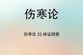 伤寒论32辨证纲要【转载】视频封面