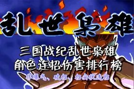 三国战纪：乱世枭雄角色连招伤害排行榜，第一你猜到了吗？视频封面