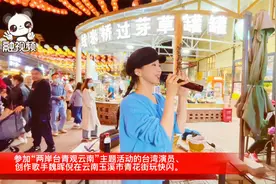 台湾演员参加“两岸台青观云南”活动，即兴玉溪市青花街玩快闪！视频封面