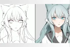 插画教学：人物插画怎么画？今天教你画二次元视频封面