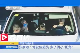 副驾驶位上竟坐了2个孩子 如此行车太危险视频封面