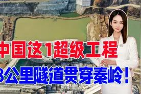 凿穿秦岭山脉，中国修建98公里长隧道，让千万人不愁水喝视频封面