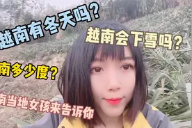 越南有冬天吗？温度怎么样？会下雪吗？越南当地女孩来告诉你视频封面