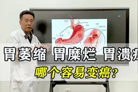 萎缩性胃炎，糜烂性胃炎、胃溃疡，哪个容易变癌？区别是什么？视频封面